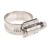 HI-TORQUE Stainless Steel Slotted Hex Worm Drive Hose Clip 16mm Width 25-40mm ID HTM40P