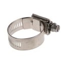 HI-TORQUE Stainless Steel Slotted Hex Worm Drive Hose Clip 16mm Width 25-40mm ID HTM40P