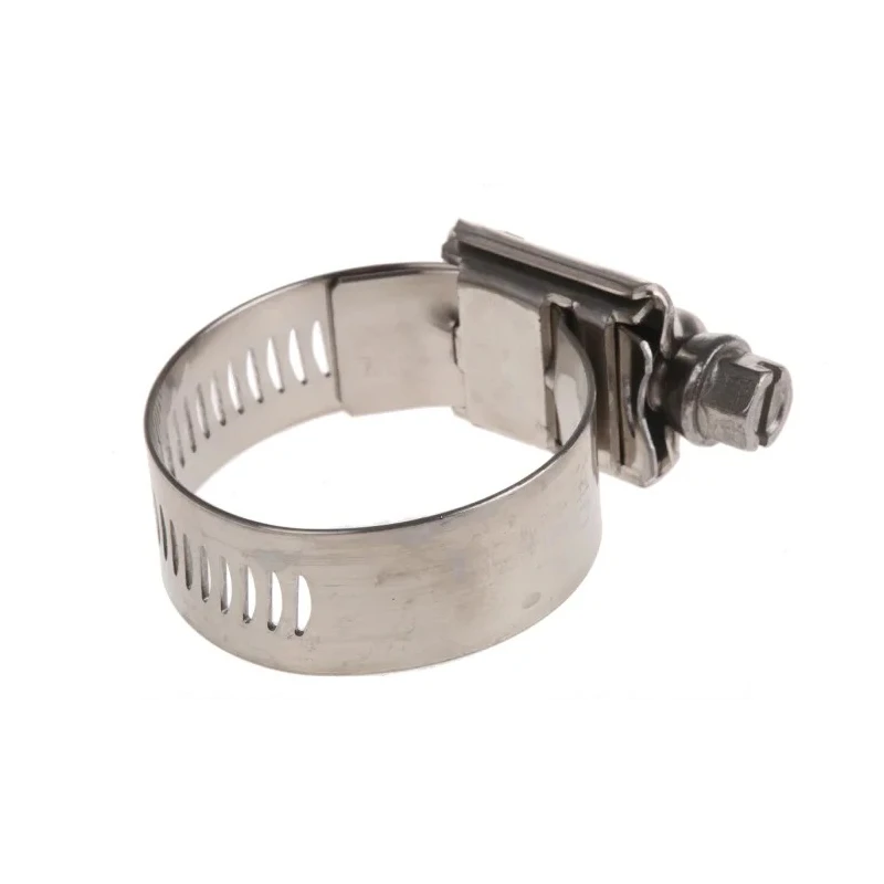 HI-TORQUE Stainless Steel Slotted Hex Worm Drive Hose Clip 16mm Width 25-40mm ID HTM40P