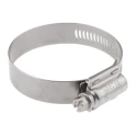 HI-TORQUE Stainless Steel Slotted Hex Worm Drive Hose Clip 45-65 mm ID HTM65P