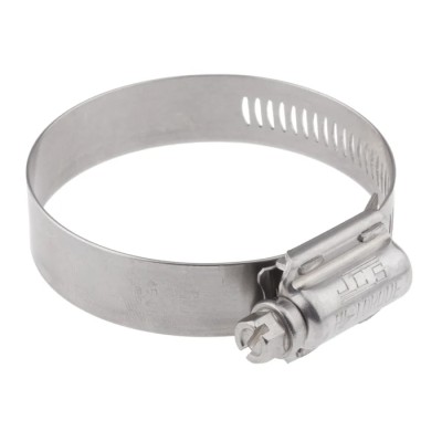 HI-TORQUE Stainless Steel Slotted Hex Worm Drive Hose Clip 45-65 mm ID HTM65P
