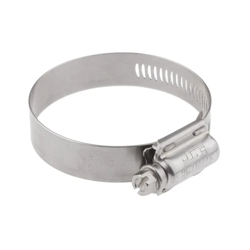 HI-TORQUE Stainless Steel Slotted Hex Worm Drive Hose Clip 45-65 mm ID HTM65P