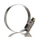 HI-TORQUE Heavy-Duty Stainless Steel Slotted Hex Worm Drive Hose Clip 40-60 mm ID HTM60P