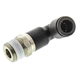 Legris LF3000 Series Male Pneumatic Fitting Nickel Plated Brass 3/8 in R LF3000