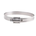 HI-TORQUE Stainless Steel Slotted Hex Worm Drive Hose & Jubilee Clip 90-120 mm ID HTM120P
