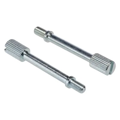 MH Connectors T-JS-03010 Short XXX Series Knurled Steel Screw for Screw Down Cover T-JS-03010