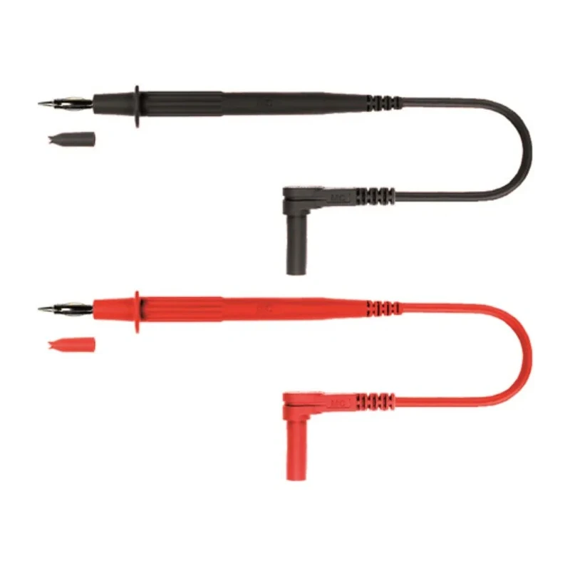 Staubli Multimeter Leads Test Probe Kit, CAT II Safety Level, 20A Current, 1.5m Length, UL CE 66.9007-150-21+66.9007-150-22