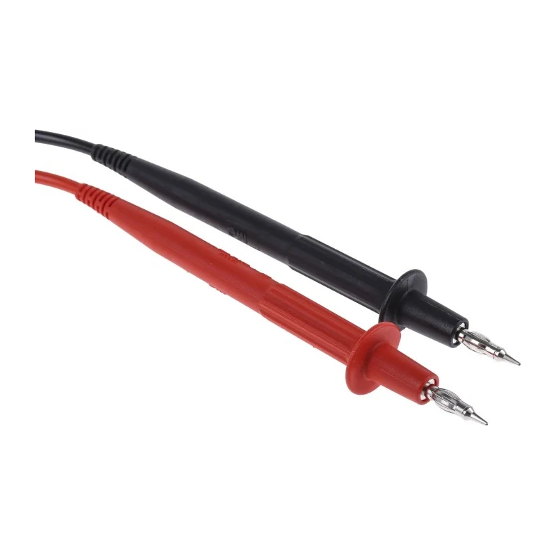 Staubli Multimeter Leads Test Probe Kit 20A CAT II 1kV, 1.5m Lead Length 66.9008-150-21+66.9008-150-22