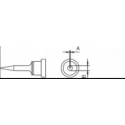 Weller Soldering Iron Tip Conical 0.1 mm Tip Width 15 mm Tip Length for WSFP WSP80 WP80 WXP80 LR21 TCPS Last T0054449699