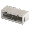 HARTING Har-Flexicon Series 2-Contact PCB Header, 2.54 mm Pitch, 1 Row, Horizontal Male Connector, 160V 6A 14110213010160