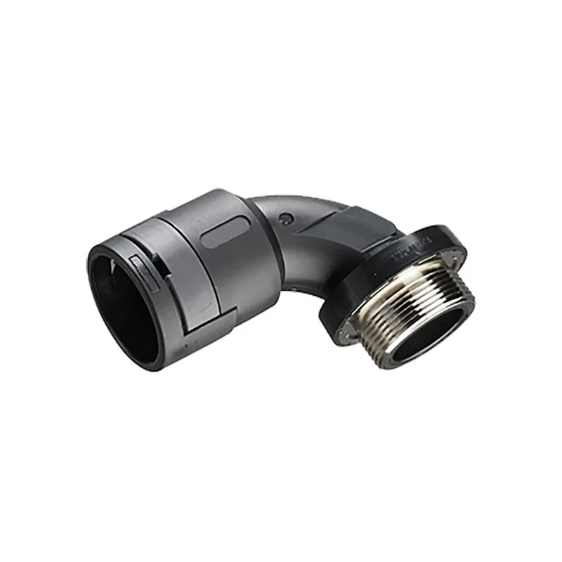 Kopex Nickel Thread Conduit Fitting 20 mm Nominal Size Nylon 12 Black IP68 NEBV0404 7TCA297120R0347 7TCA297120R0347 NEBV0404