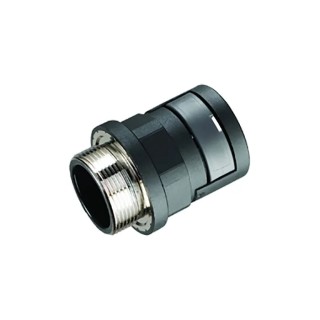 Kopex Nickel Thread Conduit Fitting 20 mm Nominal Size Nylon 12 Black IP68 7TCA297120R0340 NENV0404
