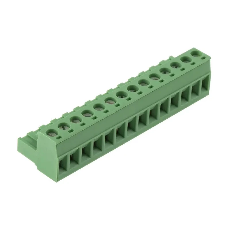 Phoenix Contact MSTB 2.5/14-ST-5.08 Series Pluggable Terminal Block, 14-Contact, 5.08 mm Pitch, 12A Current, 1 Row 1757132
