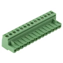 Phoenix Contact MSTB 2.5/14-ST-5.08 Series Pluggable Terminal Block, 14-Contact, 5.08 mm Pitch, 12A Current, 1 Row 1757132