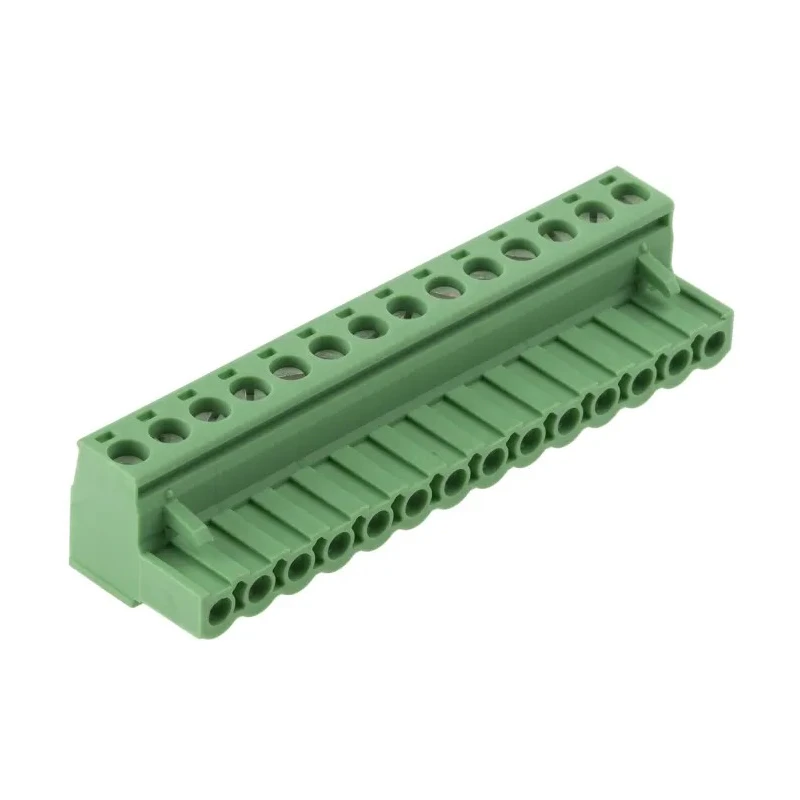 Phoenix Contact MSTB 2.5/14-ST-5.08 Series Pluggable Terminal Block, 14-Contact, 5.08 mm Pitch, 12A Current, 1 Row 1757132