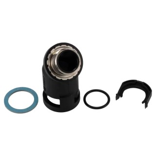 Kopex Nickel Thread Conduit Fitting 20 mm Nominal Size Nylon 12 Black IP68 Rated NEAV0404 7TCA297120R0353 NEAV0404