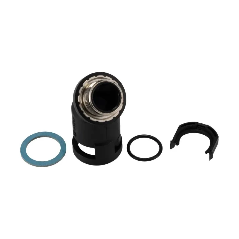 Kopex Nickel Thread Conduit Fitting 20 mm Nominal Size Nylon 12 Black IP68 Rated NEAV0404 7TCA297120R0353 NEAV0404