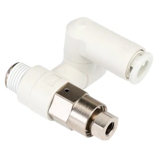 SMC AS Series Flow Controller Flow Regulator R Tube 1 MPa Max Operating Pressure 60°C ASP330F-01-06S