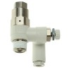 SMC ASP Series Flow Controller Flow Regulator with Tube Outlet 6mm, Threaded Inlet R 1/4 ASP430F-02-06S