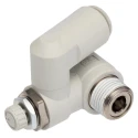 SMC ASP Series Speed Controller Flow Regulator 3/8 in R Inlet 3/8 in Tube Outlet 10 mm ASP530F-03-10S