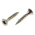 ULTI-MATE Pozisquare Countersunk Steel Wood Screw Passivated Zinc Plated Metric Thread 25 mm Length ULT/050
