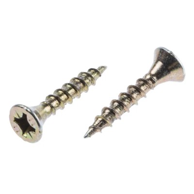 ULTI-MATE Pozisquare Countersunk Steel Wood Screw Passivated Zinc Plated Metric Thread 25 mm Length ULT/050