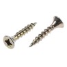 ULTI-MATE Pozisquare Countersunk Steel Wood Screw Passivated Zinc Plated Metric Thread 25 mm Length ULT/050