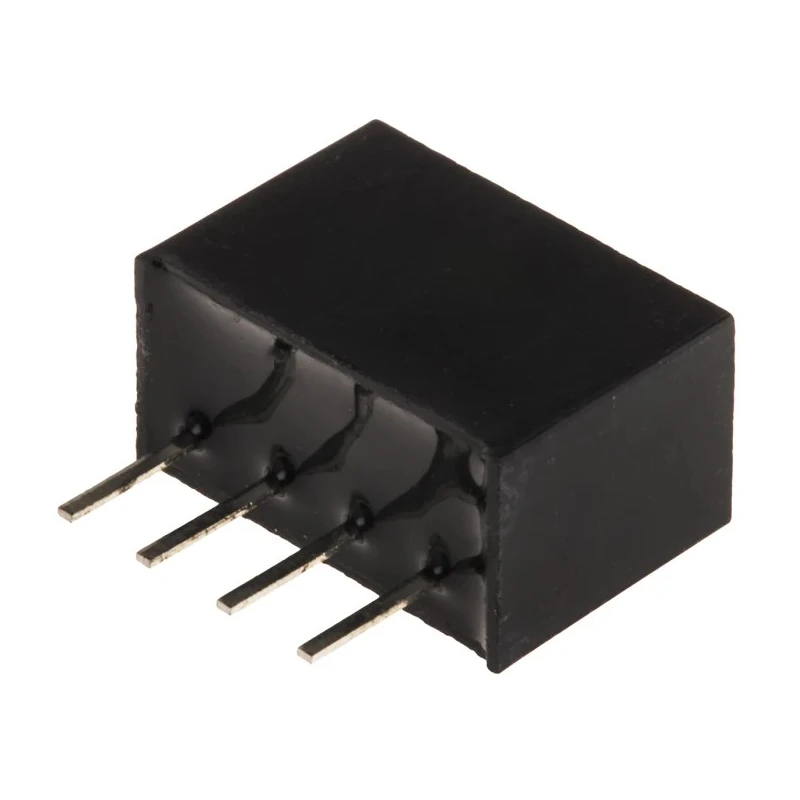 Recom DC/DC Converter, 5V DC Output 200mA, 13.2V DC Max Input, 10.8V Min Input, 1W Power, Through Hole SIP Package ROM-1205S