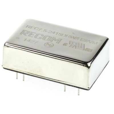 Recom DC/DC Converter Through Hole DIP Package ±15 V 250 mA Output, 18-36 V Input, 7.5 W Power REC7.5-2415DRW/H2/A/M