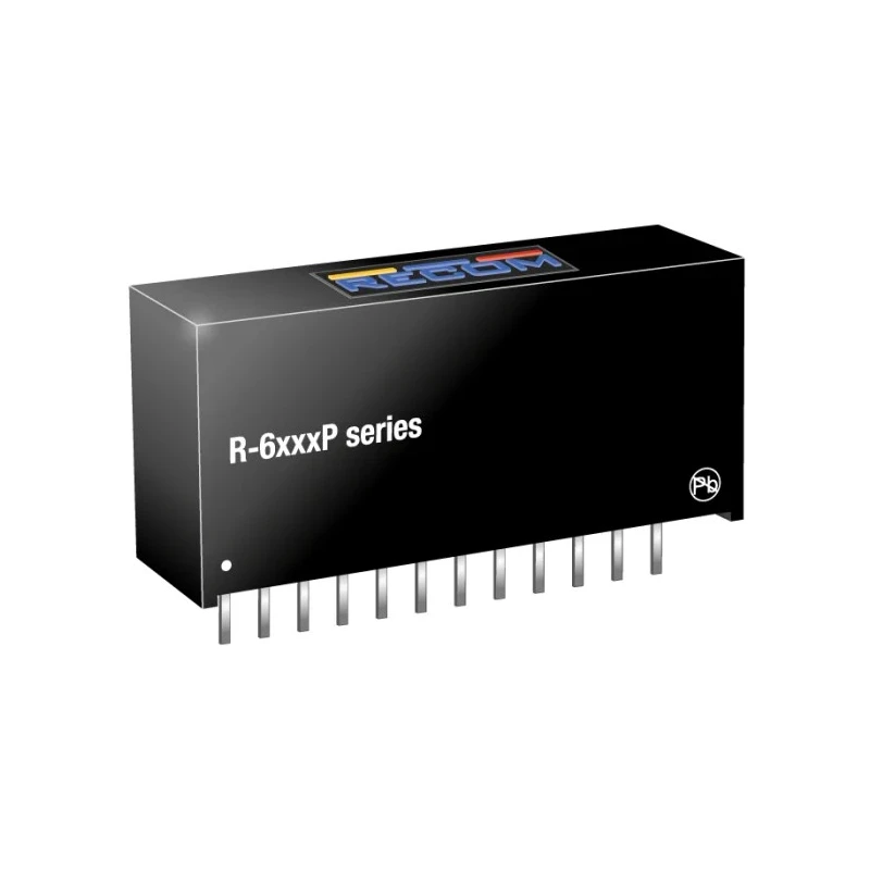 Recom DC/DC Converter Through Hole 9V DC Output 2A 24V DC Input 11V Min Temp -40°C Max Temp 85°C SIP Package R-629.0P