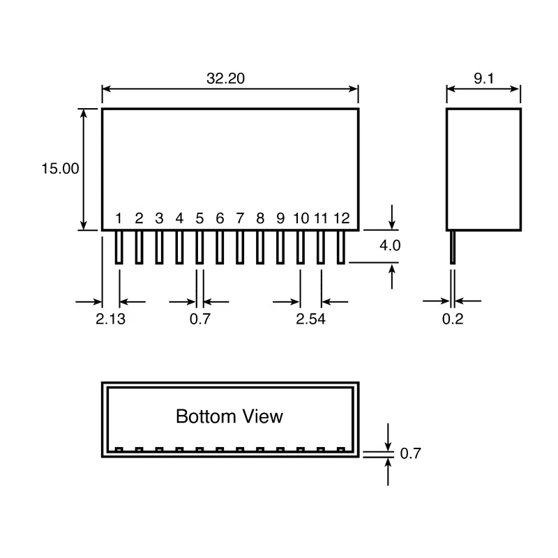 Recom DC/DC Converter Through Hole 9V DC Output 2A 24V DC Input 11V Min Temp -40°C Max Temp 85°C SIP Package R-629.0P