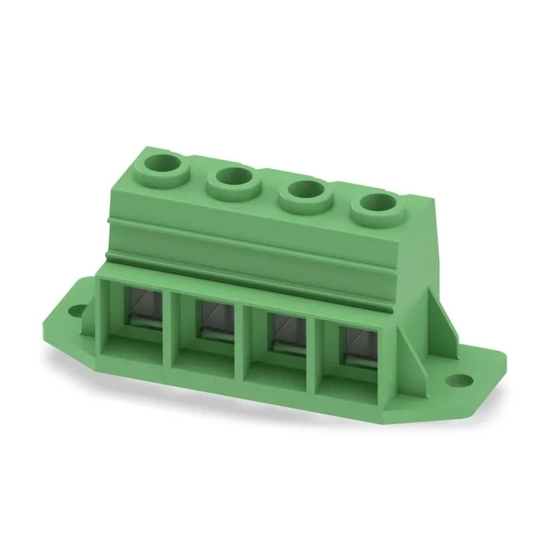 Phoenix Contact MKDSP 25/4-15.00 F Series Straight PCB Terminal Block 4 Contacts 15 mm Pitch 320V 20A 1 Row 1932517