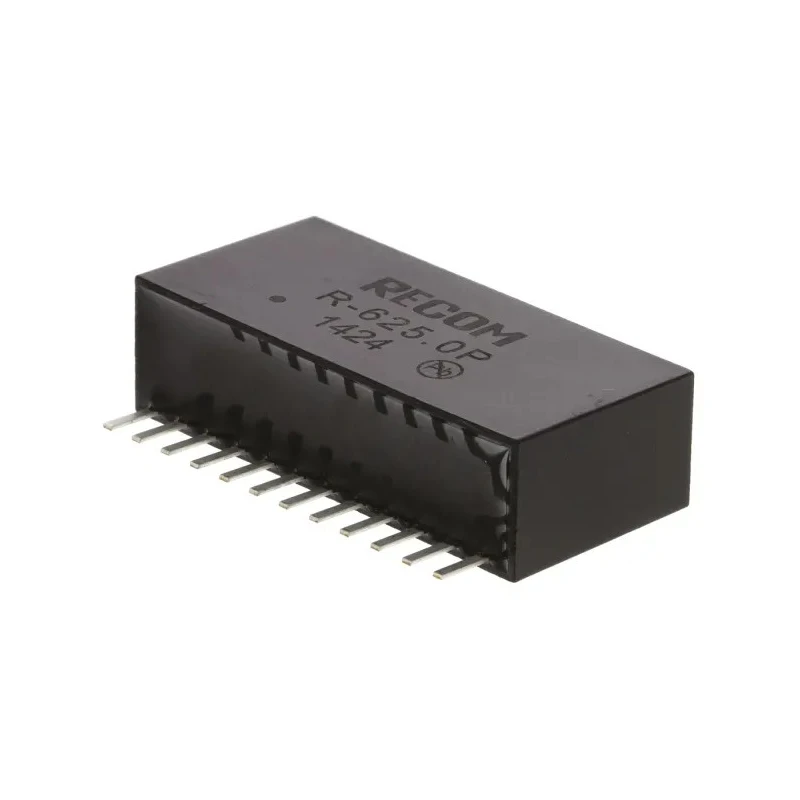 Recom DC/DC Converter 5V DC, 2A Output, 24V DC Input, 1.8–9V Adjustable Output, 18W Power, Through Hole SIP Package R-625.0P
