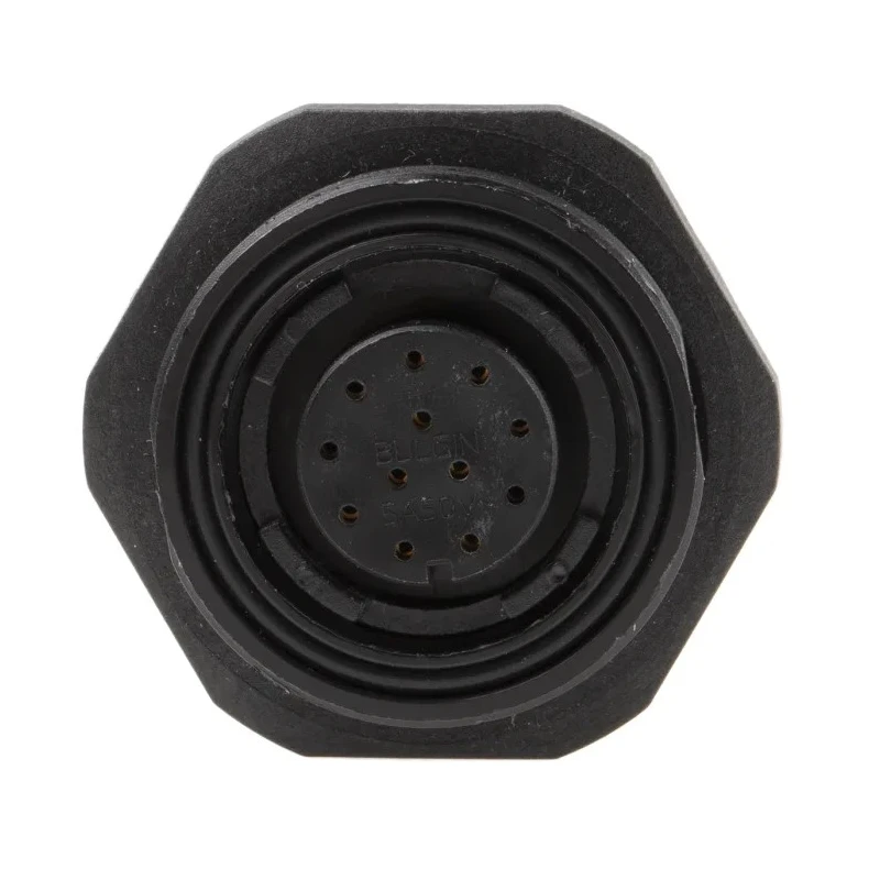 Bulgin Circular Connector Panel Mount Socket Female 12 Contacts 5A 50V IP68 Standard Buccaneer Series PX0707/S/12