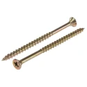 ULTI-MATE Pozisquare Countersunk Steel Wood Screw M4 Thread 70 mm Length Passivated Zinc Plated ULT/080