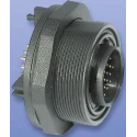Bulgin Circular Connector 25 Contacts Panel Mount Socket Female IP68 Standard Buccaneer Series PX0707/S/25