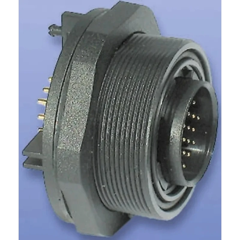 Bulgin Circular Connector 25 Contacts Panel Mount Socket Female IP68 Standard Buccaneer Series PX0707/S/25