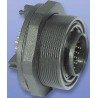 Bulgin Circular Connector 25 Contacts Panel Mount Socket Female IP68 Standard Buccaneer Series PX0707/S/25