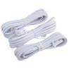 RS PRO Female RJ11 to Male Telephone Extension Cable, White Sheath, 3 m RJ11