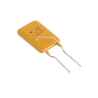 Littelfuse 0.4 A Resettable Fuse 240V dc Radial Lead LVR040K