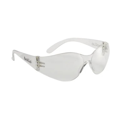 Bolle Safety BANDIDO Safety Glasses Anti-Scratch Clear White Polycarbonate Lens Polycarbonate BANCI