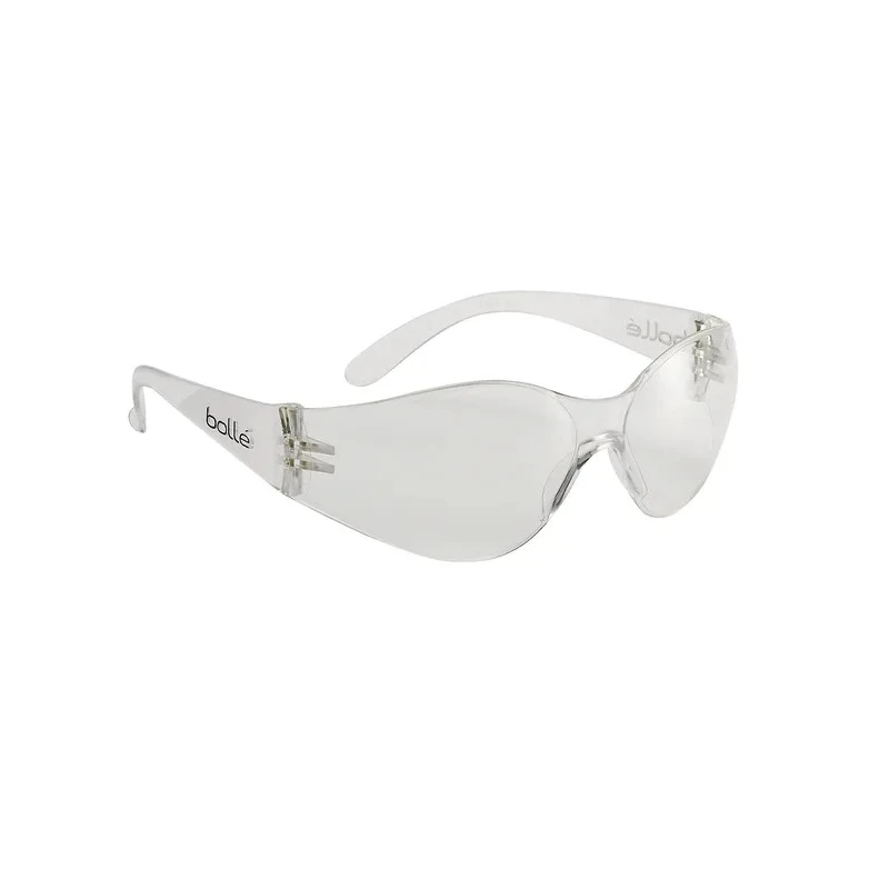 Bolle Safety BANDIDO Safety Glasses Anti-Scratch Clear White Polycarbonate Lens Polycarbonate BANCI