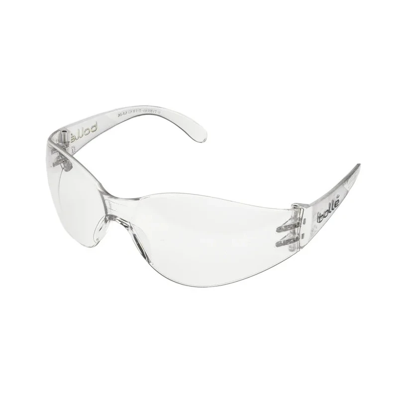 Bolle Safety BANDIDO Safety Glasses Anti-Scratch Clear White Polycarbonate Lens Polycarbonate BANCI