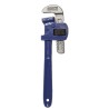 Irwin 38 mm Jaw Capacity Polished Cast Aluminium Pipe Wrench with Metal Handle, 350mm Overall Length T30014