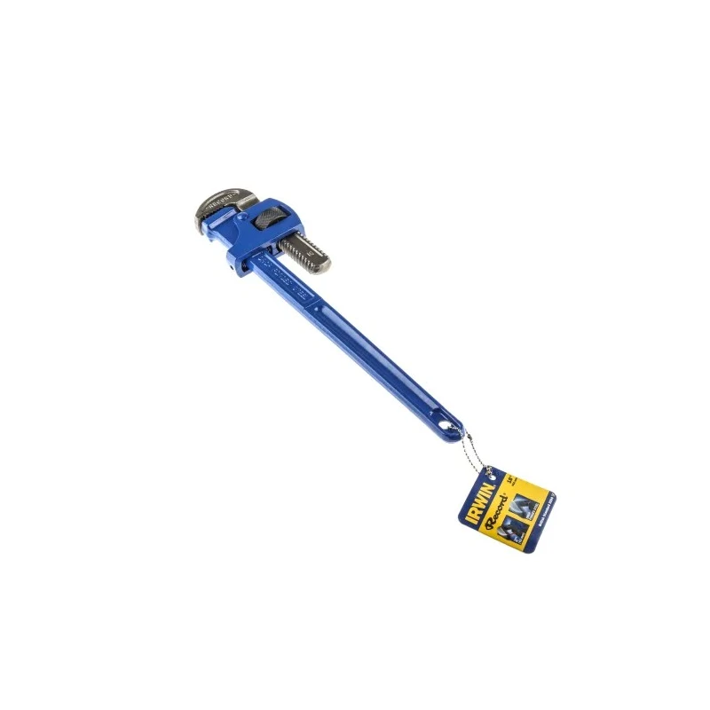 Irwin Pipe Wrench, 51 mm Jaw Capacity, 450 mm Overall Length, Forged Steel Metal Handle T30018
