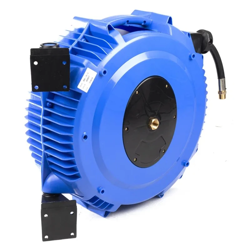 RS PRO 1/2 in G 12 mm ID 490 mm Hose Reel 16 bar Max Operating Pressure 18 m Length Wall Mounted Spring Return 495-2078