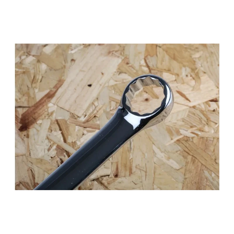 RS PRO Combination Spanner 24 mm, 312mm Overall Chromium Vanadium Steel Chrome Finish 495-3598