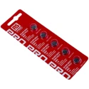 RS PRO SR57 Silver Oxide Button Battery 1.55 V, 9.5 mm Diameter, 5 Pack 494-2403