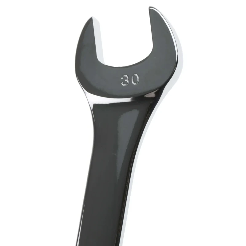 RS PRO Combination Spanner 30 mm, 352mm Overall, Chrome Vanadium Steel, Chrome Finish 495-3611