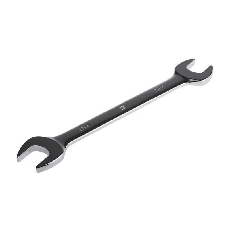 RS PRO Double Ended Open Spanner Metric Size 24 to 27 mm, Chrome Vanadium Steel, Chrome Finish, 293mm Overall Length 495-3762